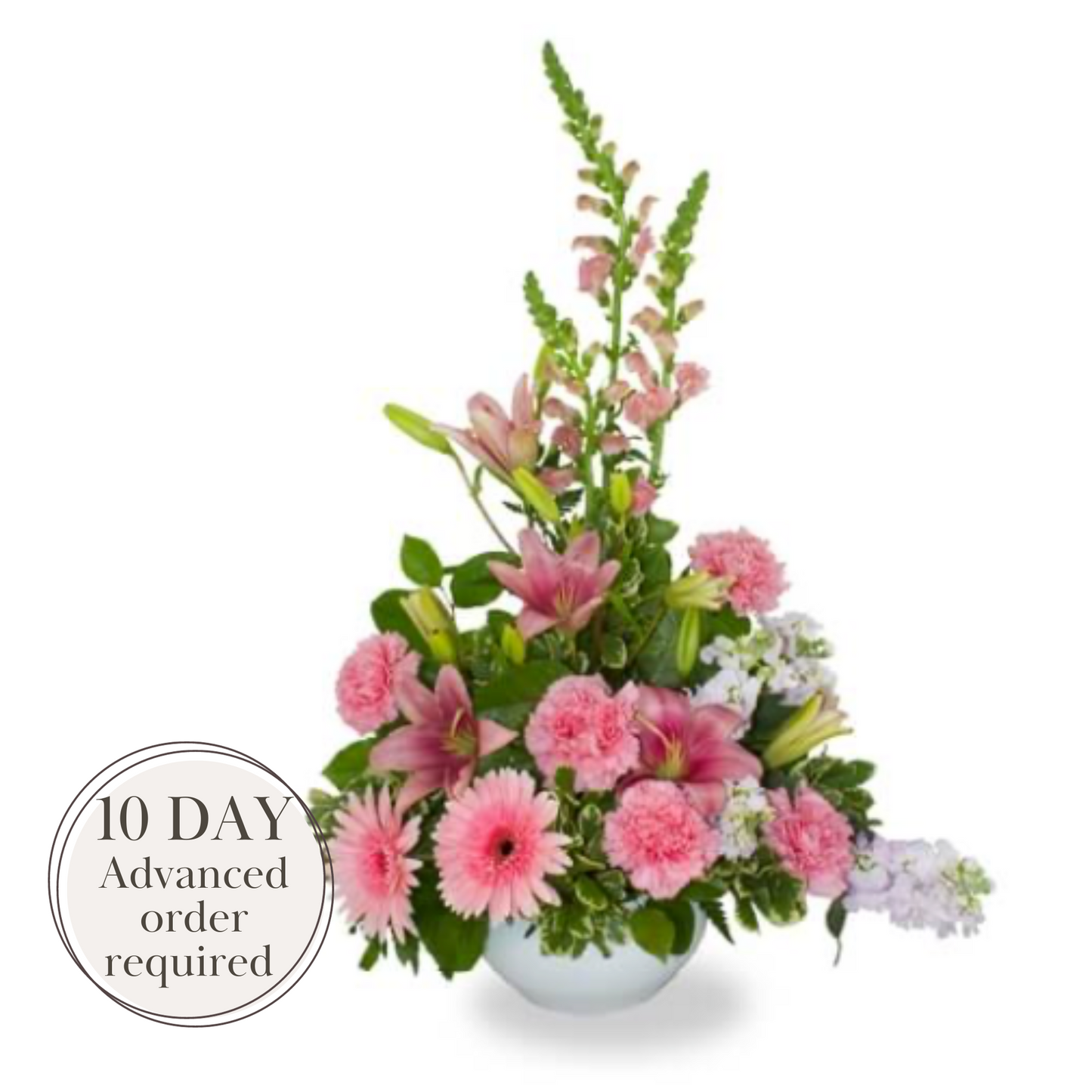 Pretty in Pink - Sympathy Arrangement