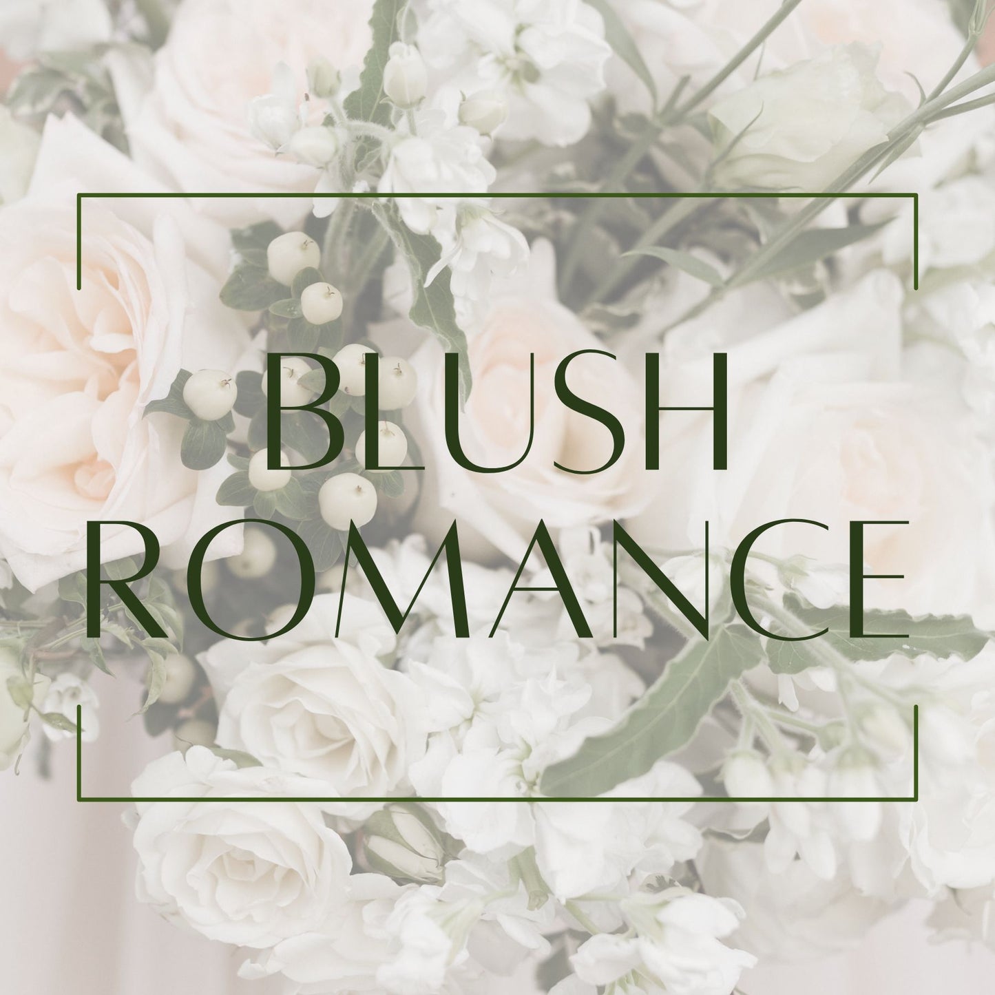 Blush Romance - Bridesmaid and Flower Girl Bouquet