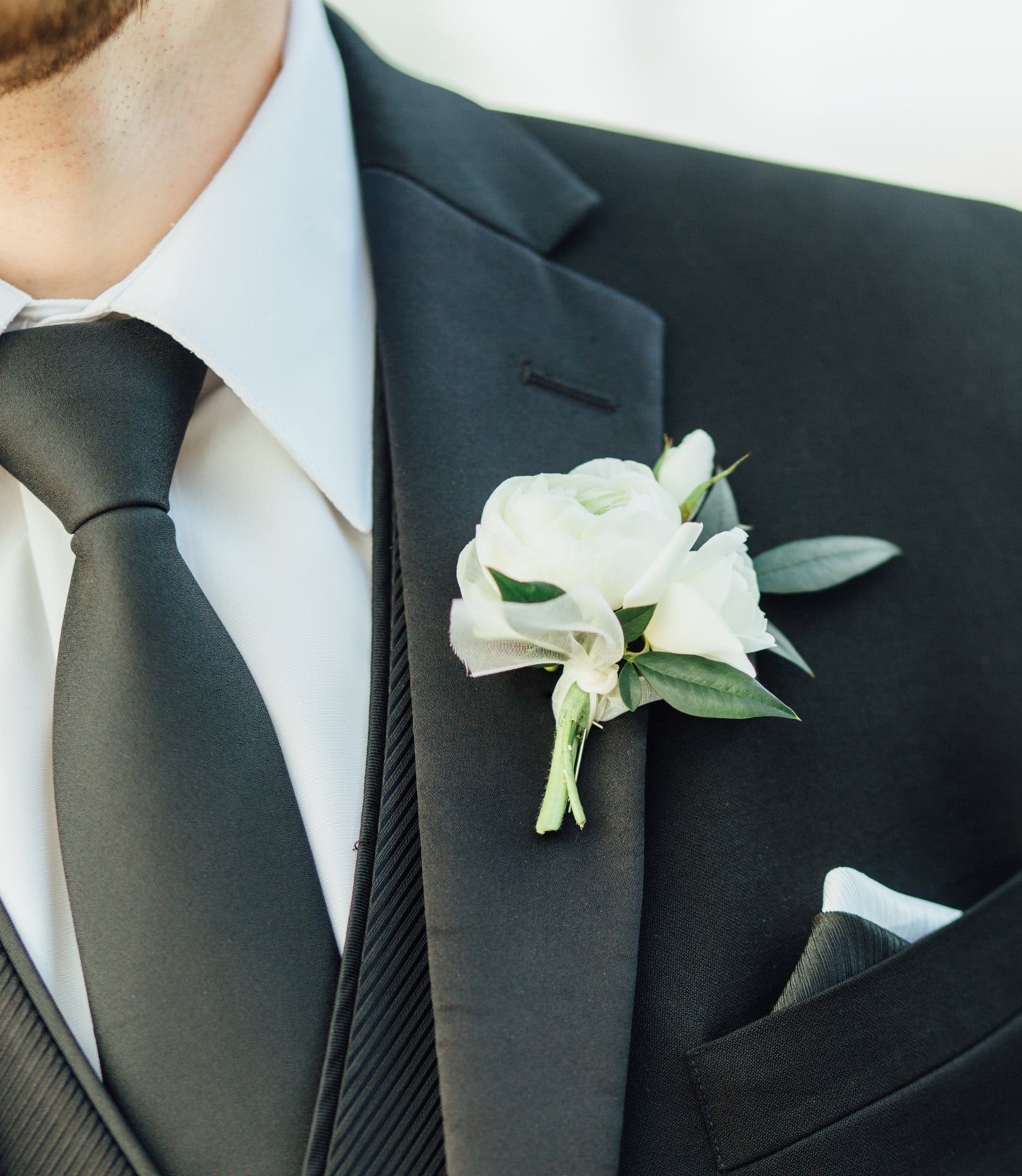 Blush Romance - Boutonniere