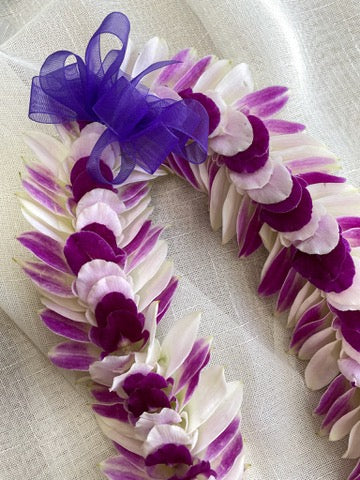 Maui Fancy Orchid Lei