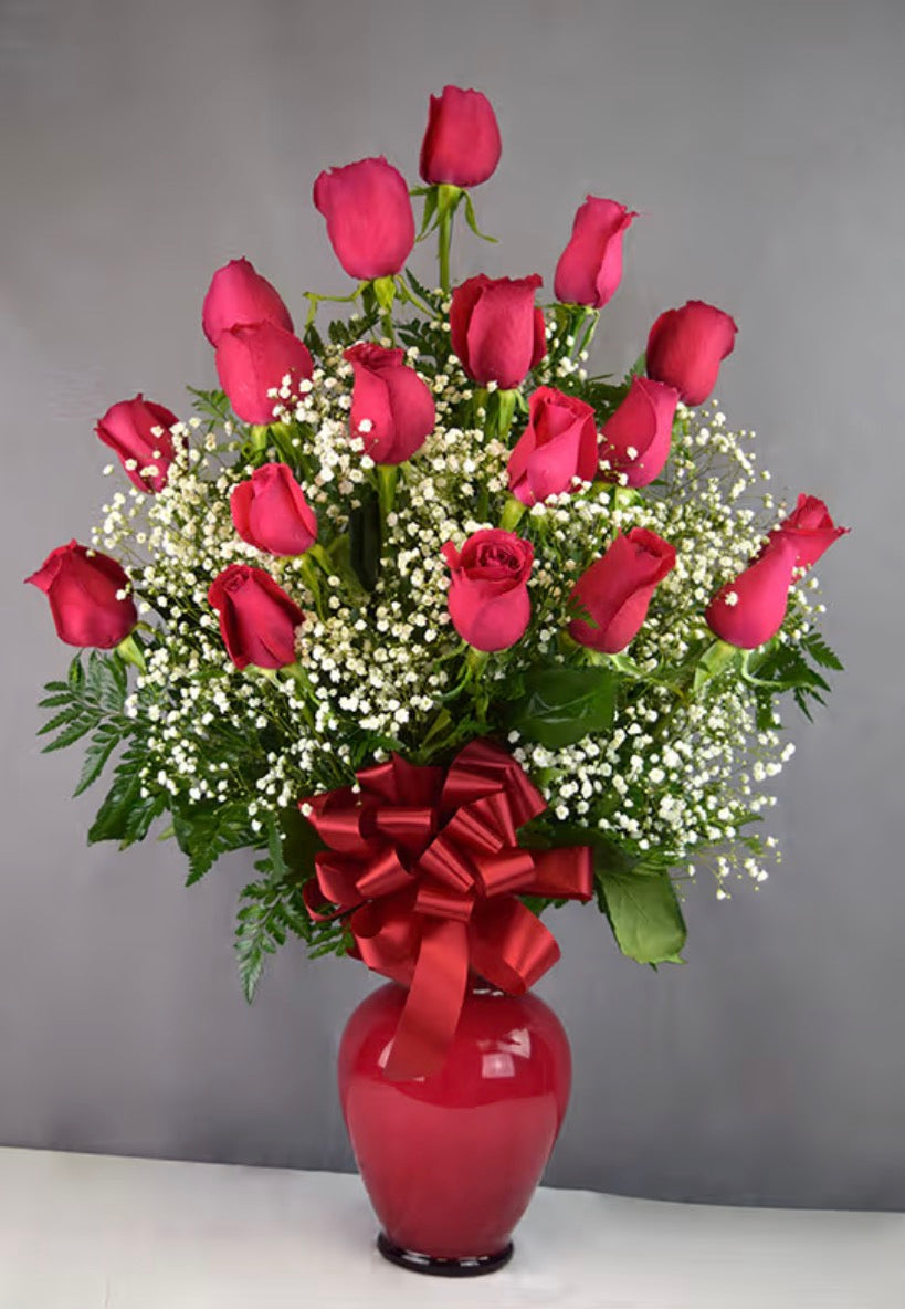 18 Count Rose Arrangement