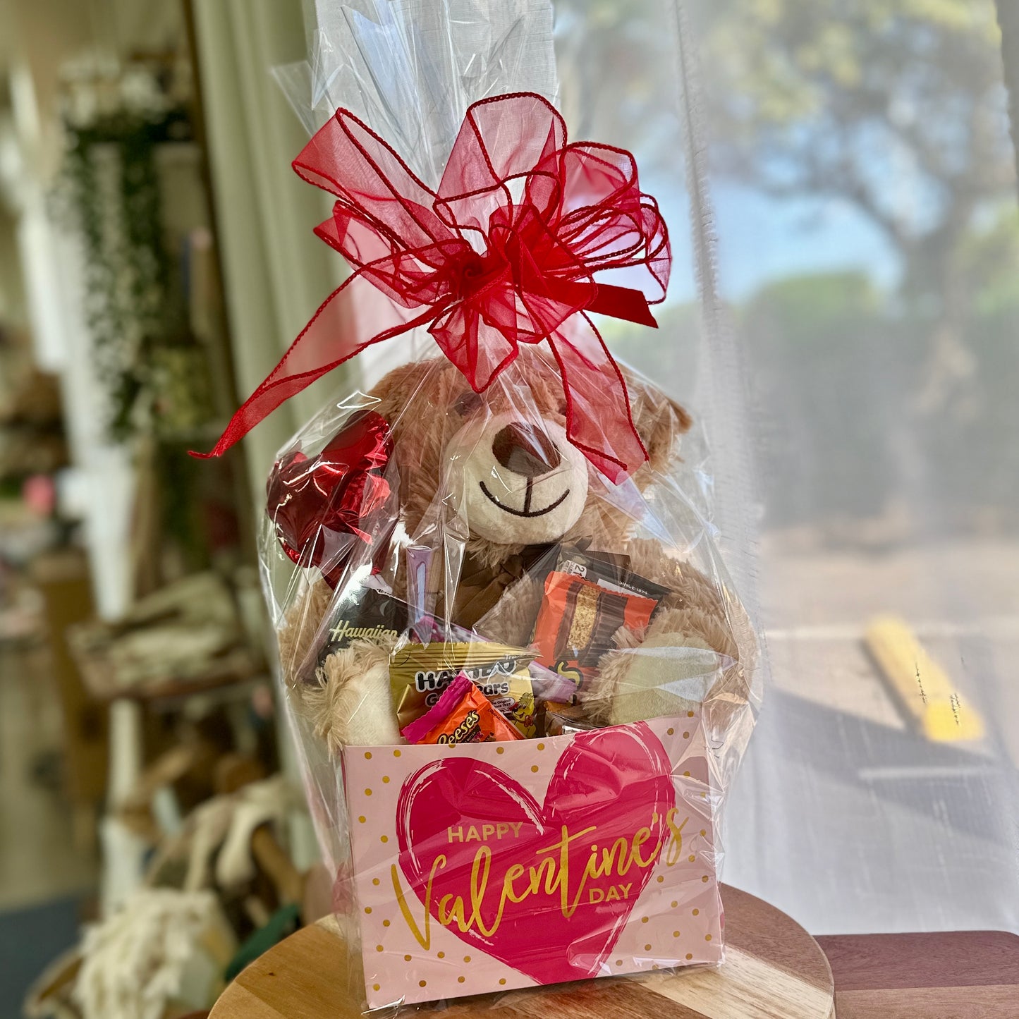Teddy Bear and Snack Combo
