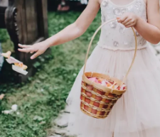 Flower girl basket