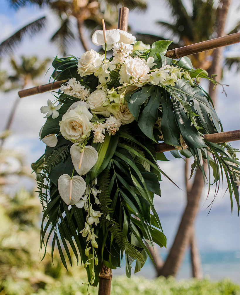 Hawaiian Goddess - Arch Arrangements