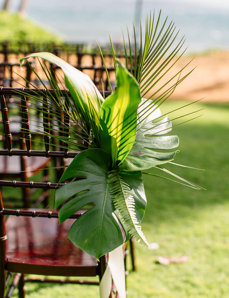 Hawaiian Goddess - Chair Decor