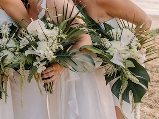 Hawaiian Goddess - Bridesmaid and Flower Girl Bouquet