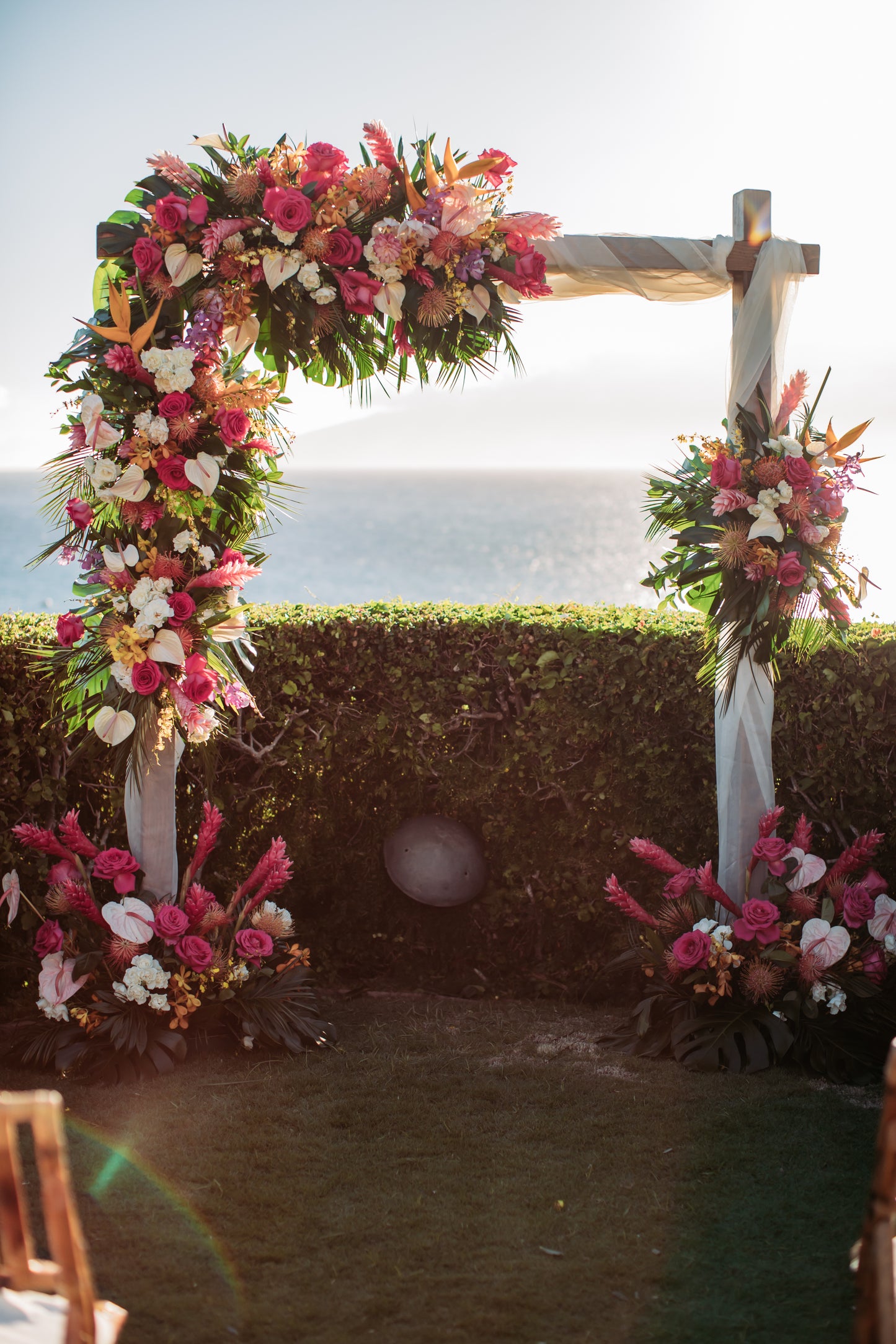 Tropical Sunset - Arch Arrangements