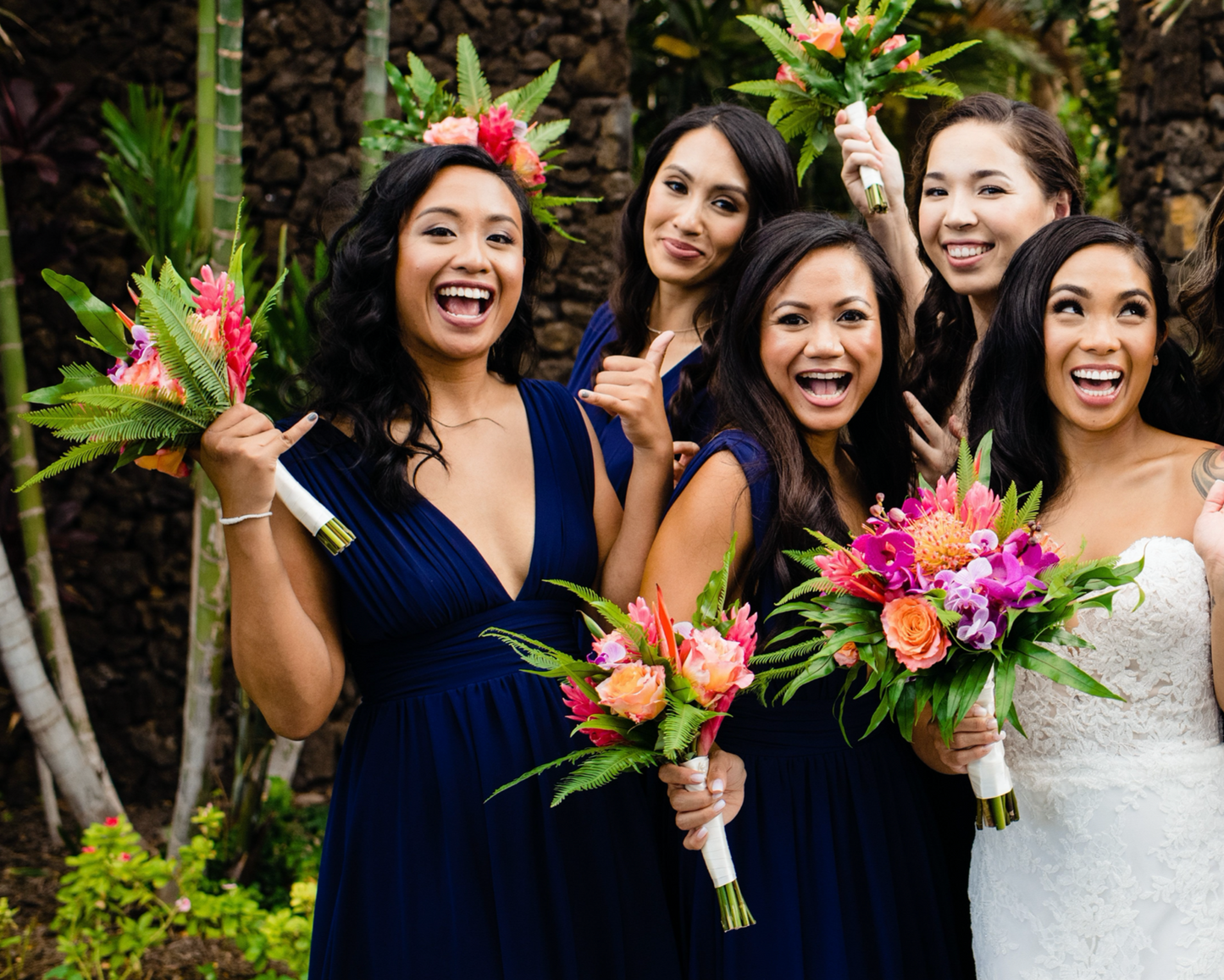 Dreaming of Paradise - Bridesmaid Bouquet - Fernhouse Flowers Maui