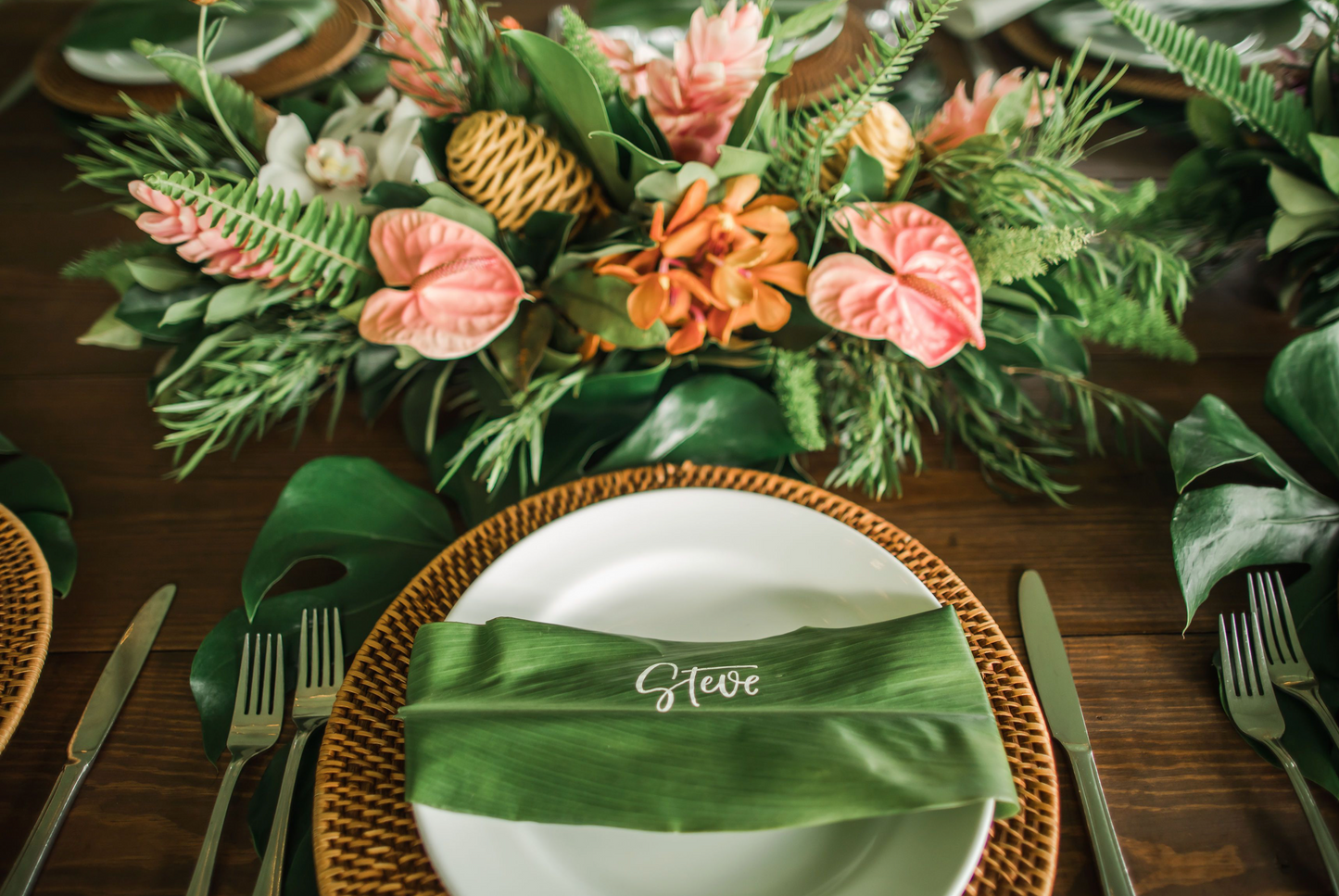 Tropical Arrangement (Long & Low) - Fernhouse Flowers Maui