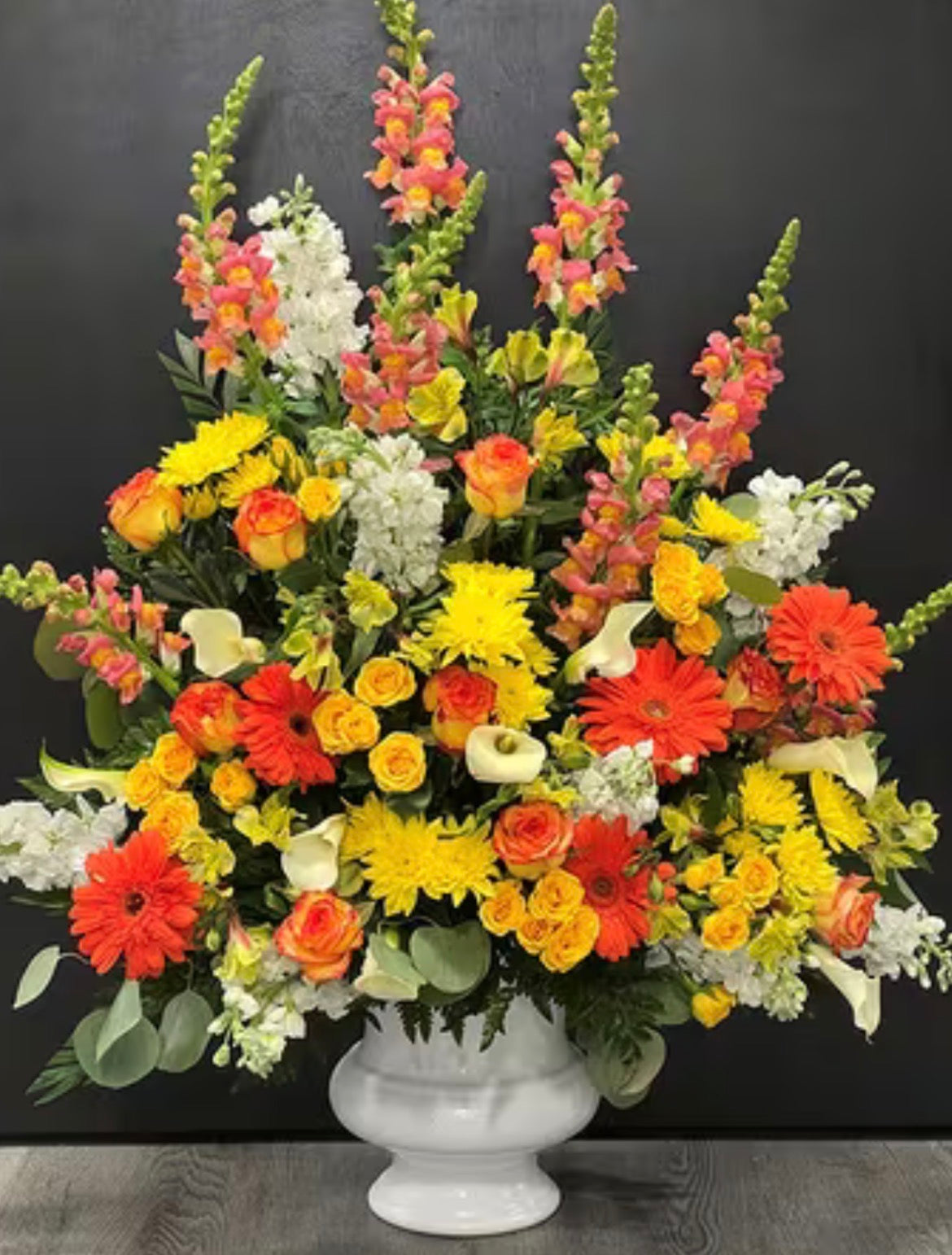 Perfectly Peach - Sympathy Arrangement