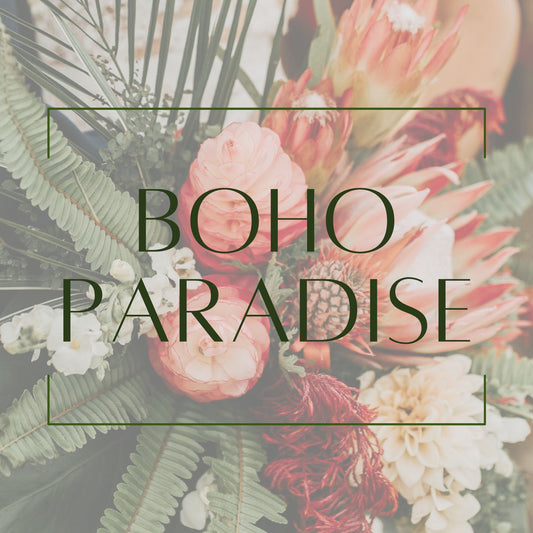 Boho Paradise - Cake Flowers