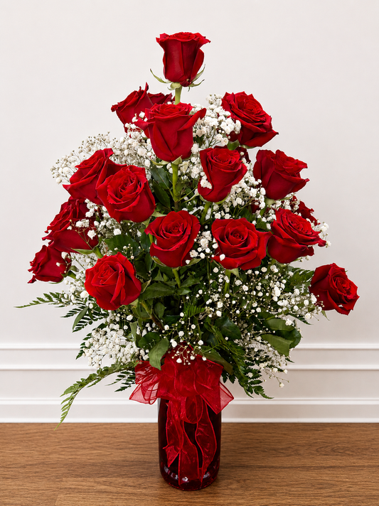 Two Dozen Rose Arrangement