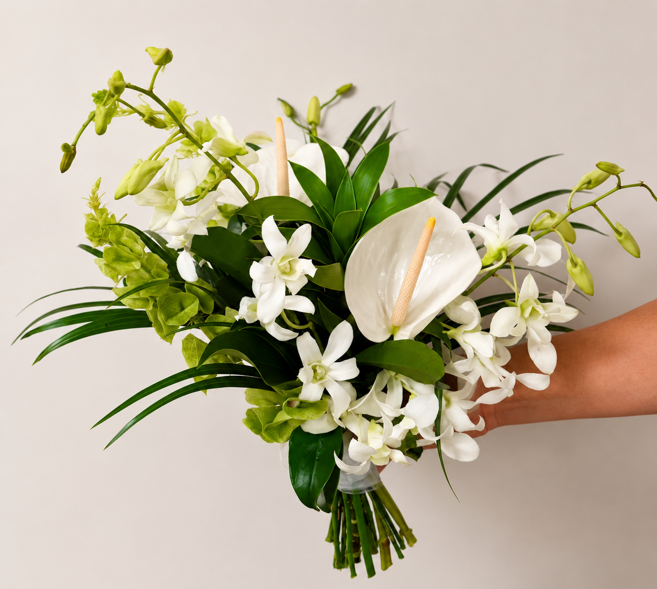 Hawaiian Goddess - Bridesmaid and Flower Girl Bouquet