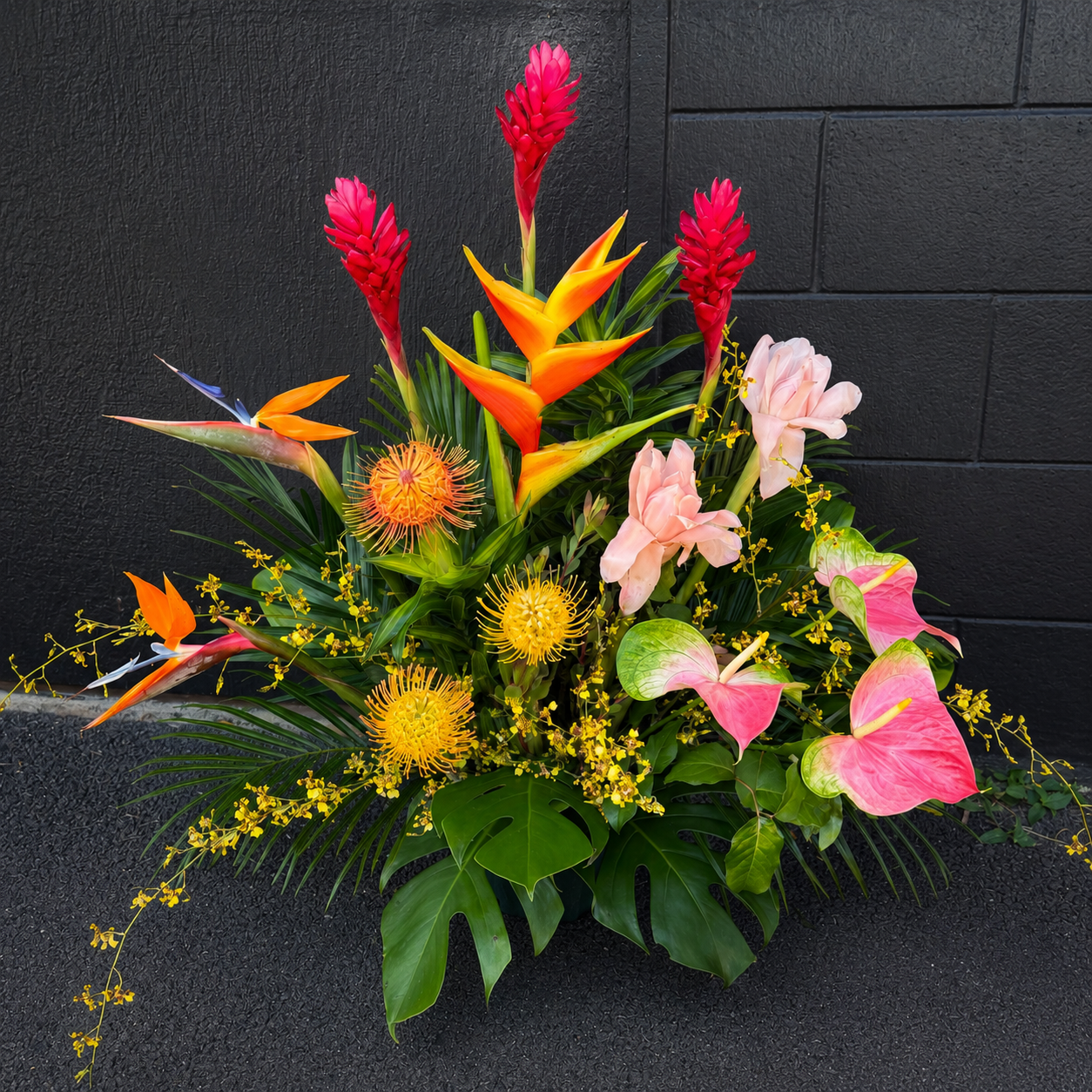 Tropical Designers Choice - Sympathy Arrangement