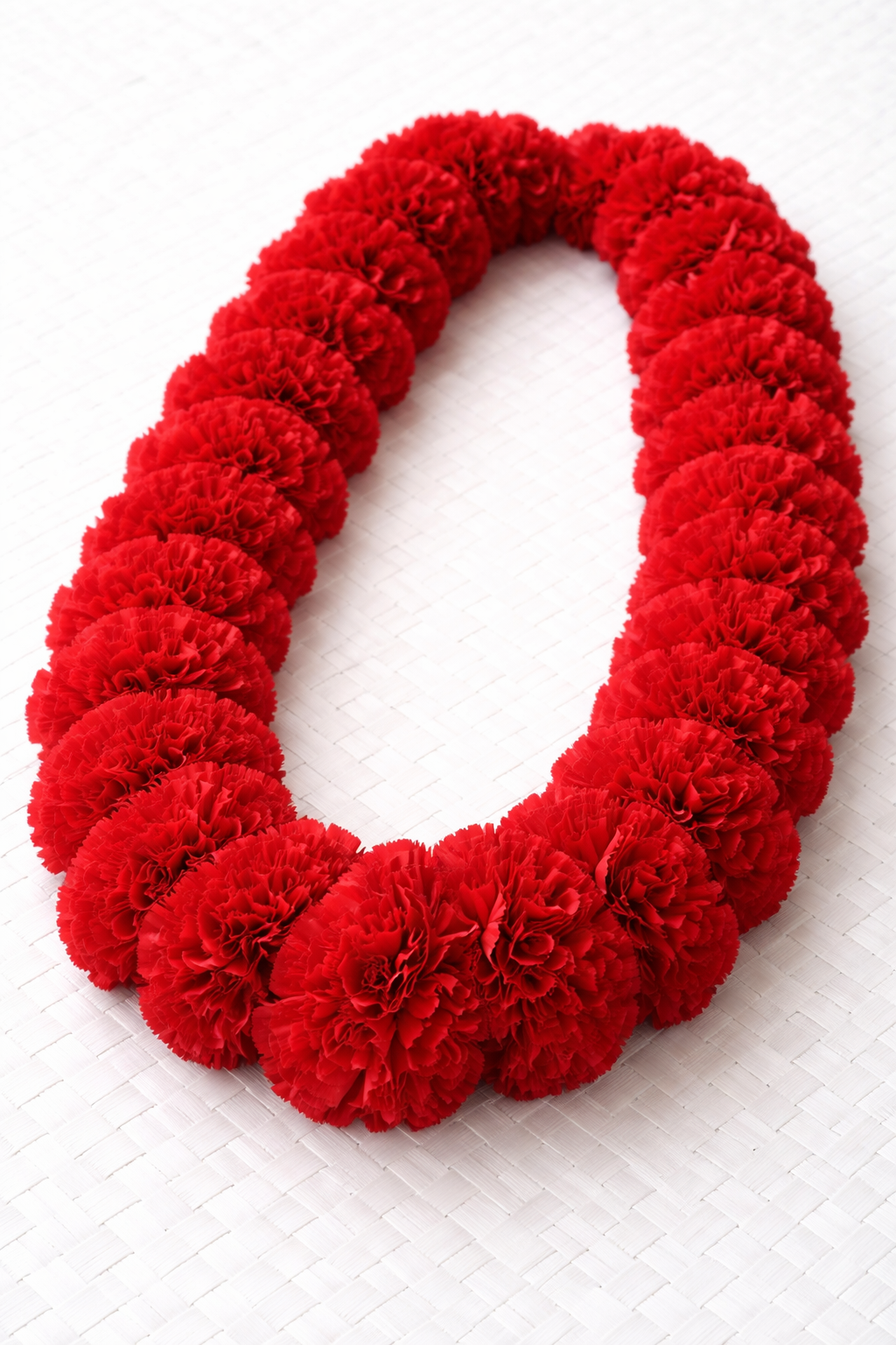 Double Carnation Lei