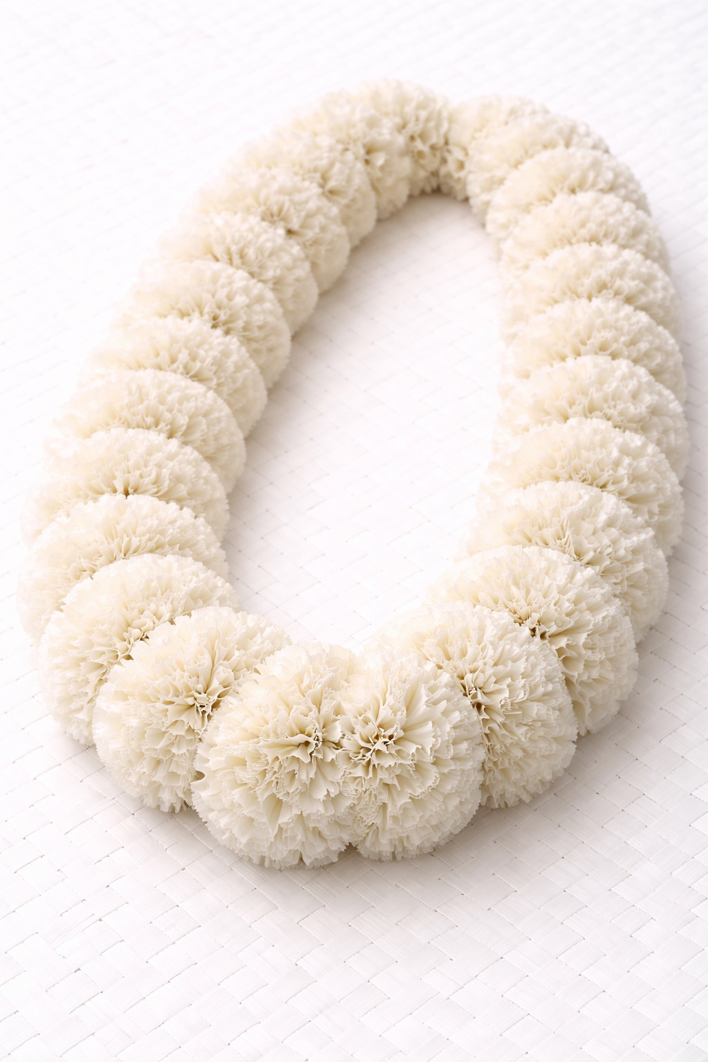 Double Carnation Lei