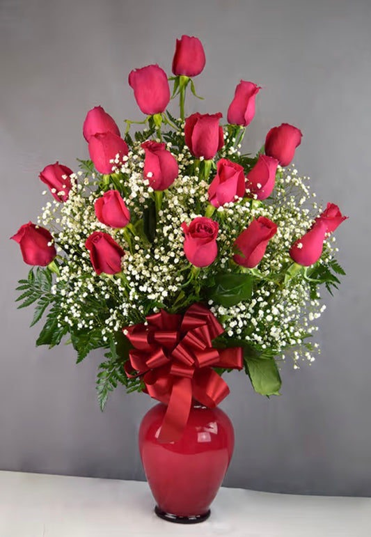 18 Count Rose Arrangement