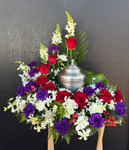 Designers Choice Urn Arrangement