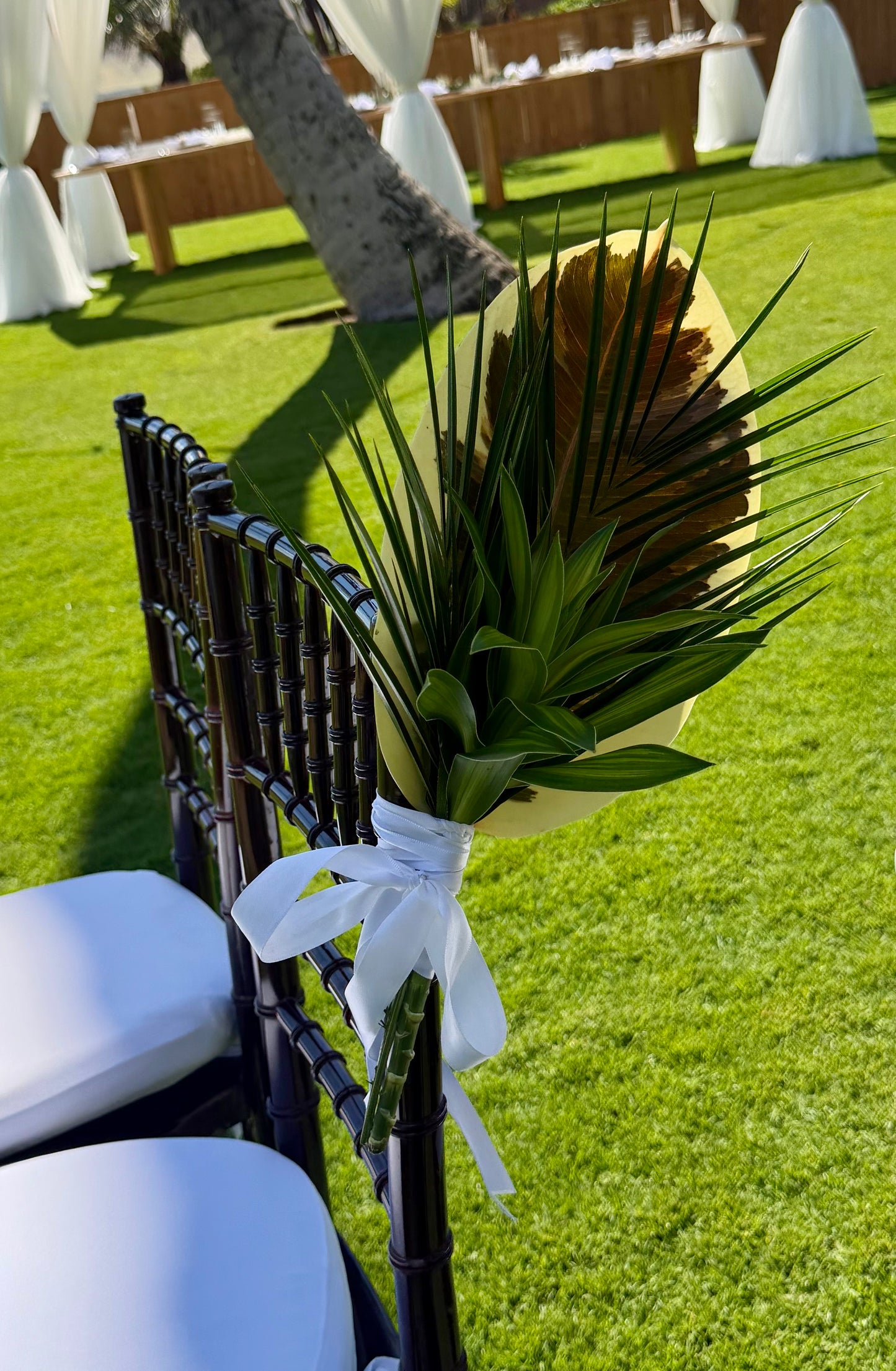 Hawaiian Goddess - Chair Decor