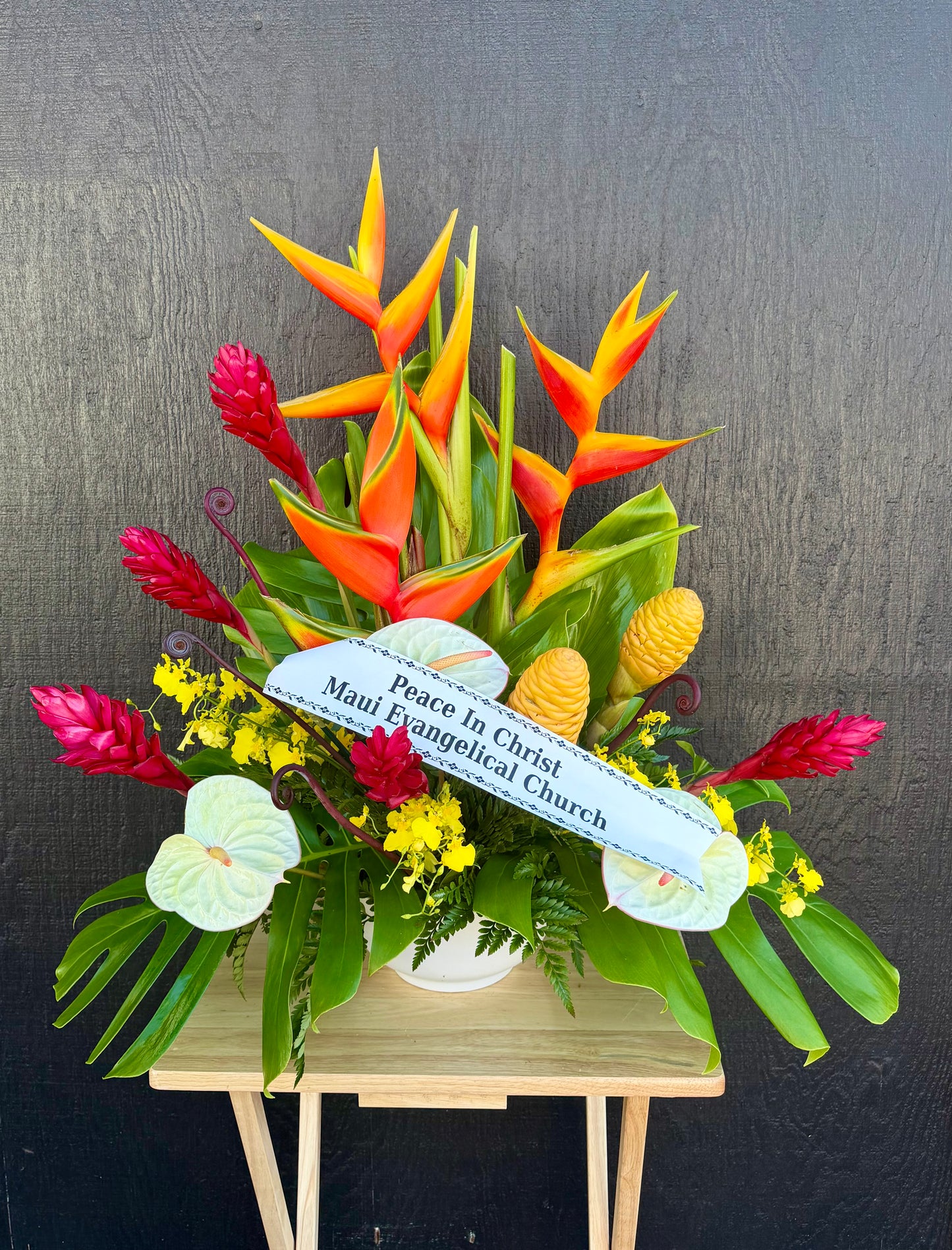 Tropical Designers Choice - Sympathy Arrangement