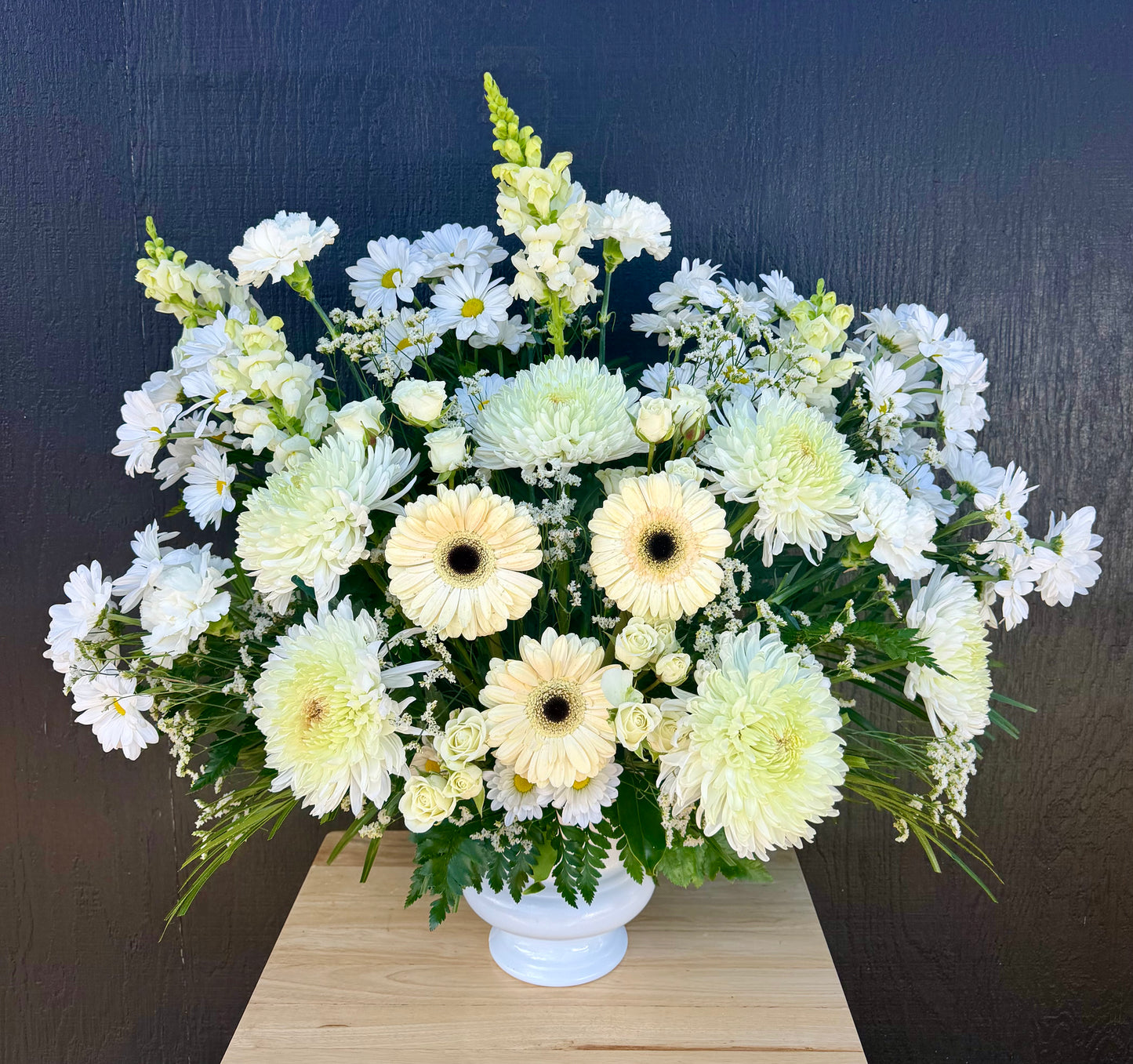 Clouds of White - Sympathy Arrangement
