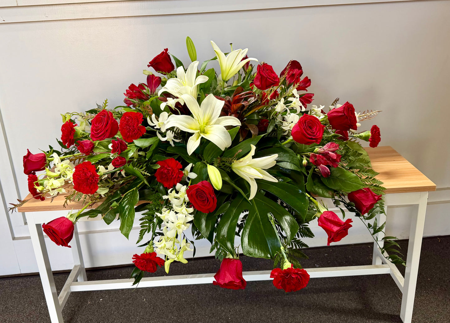 To Remember You By - Casket Spray