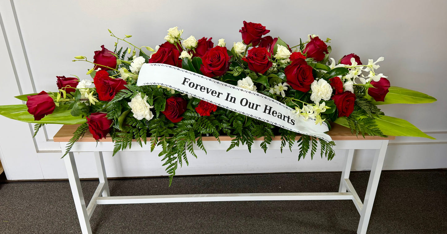 To Remember You By - Casket Spray