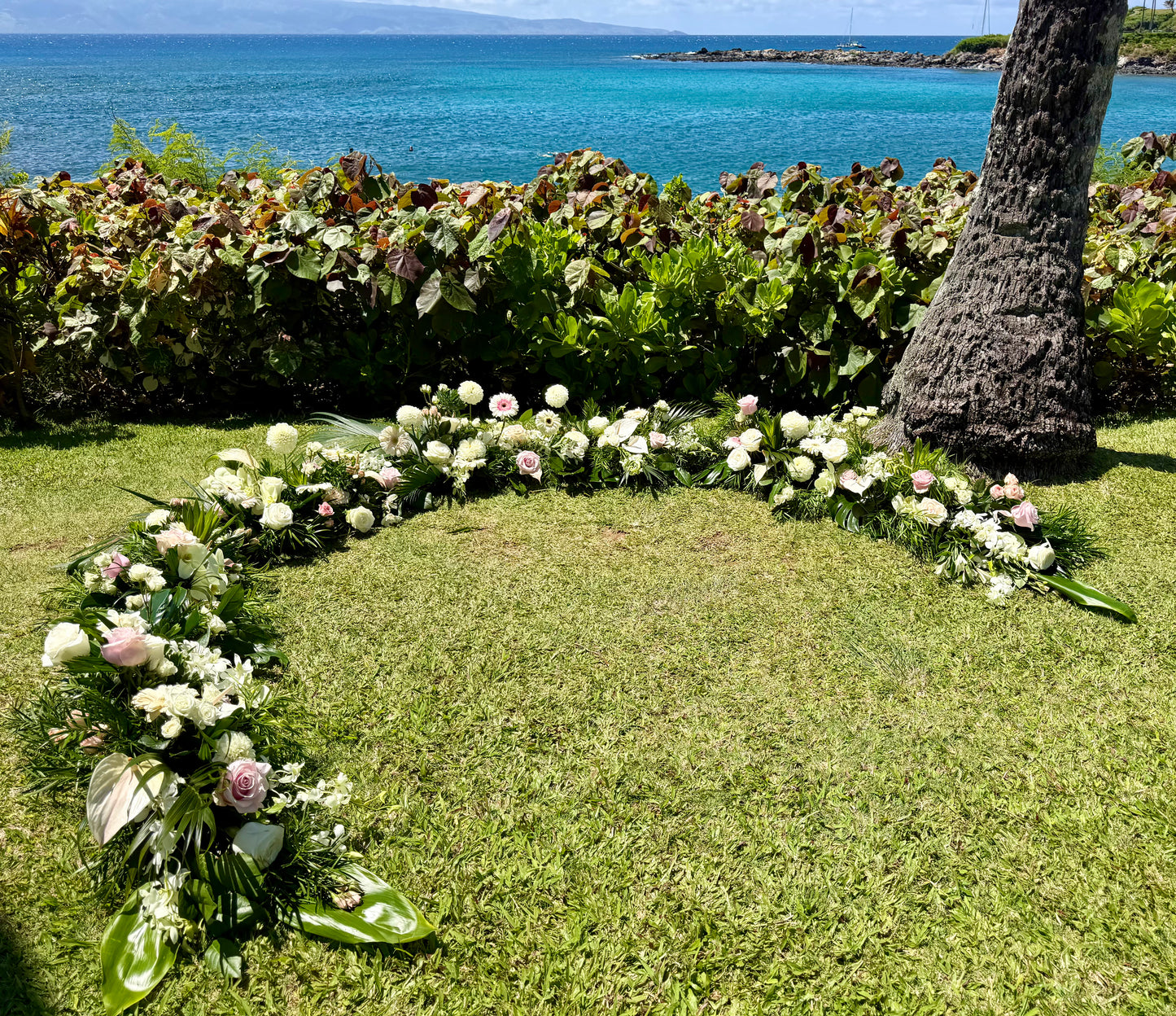 Romantic Tones - Flower Garland Circle