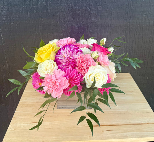 Shabby Chic Box Arrangement