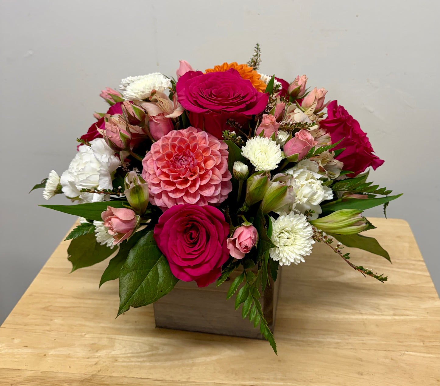 Shabby Chic Box Arrangement