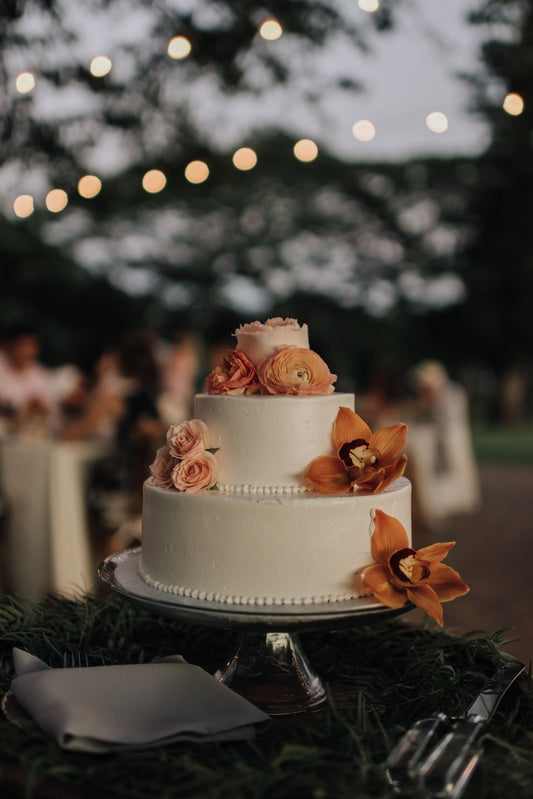 Romantic Tones - Cake Flowers