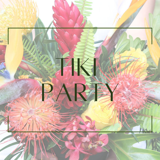 Tiki Party - Stage Decor