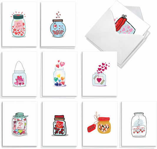 Love Jar Greeting Card - Assorted