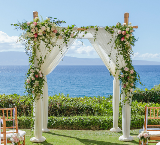 Love of My Life - Arch Arrangements - Fernhouse Flowers Maui