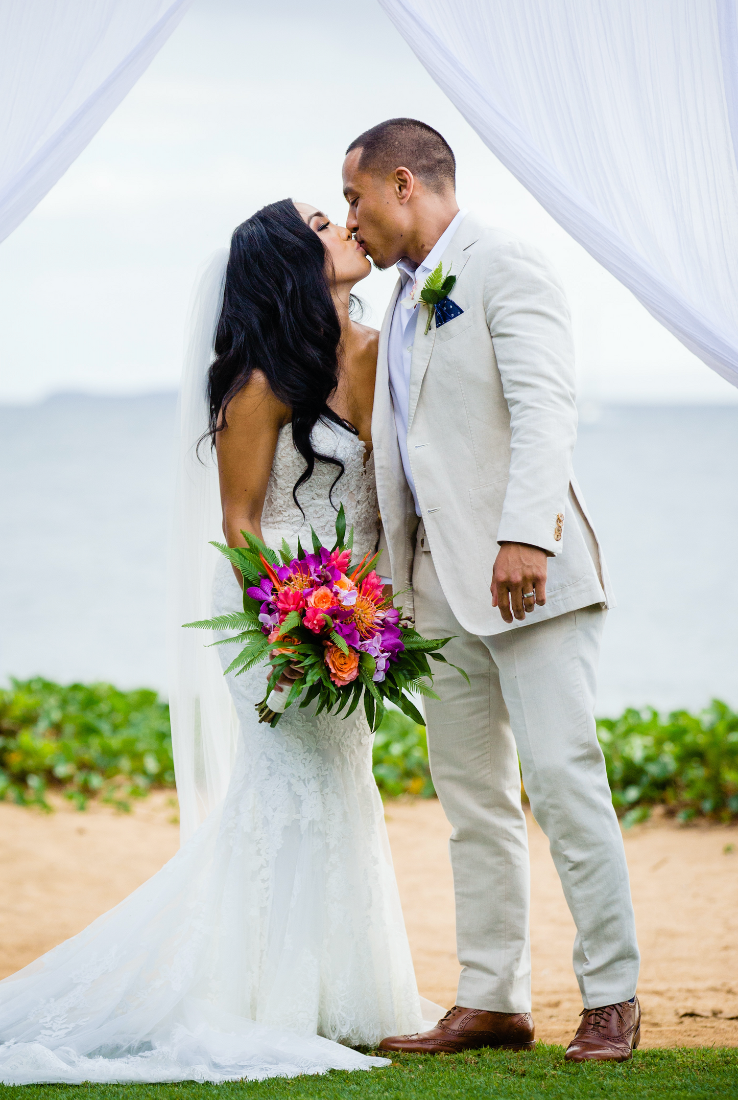 Dreaming of Paradise - Bridal Bouquet - Fernhouse Flowers Maui