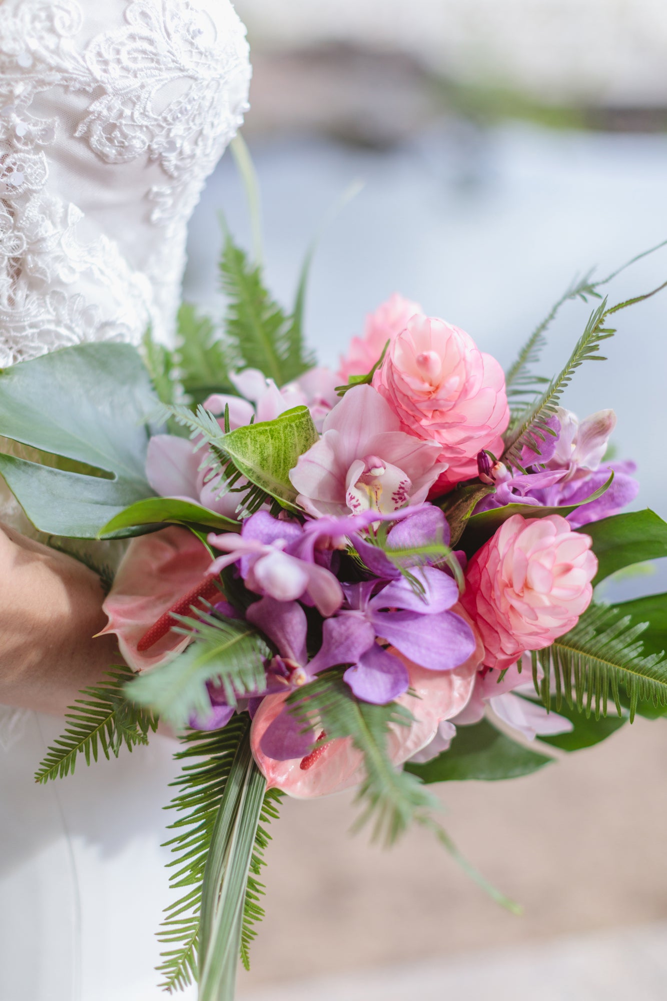 Unconditional Love - Bridal Bouquet - Fernhouse Flowers Maui