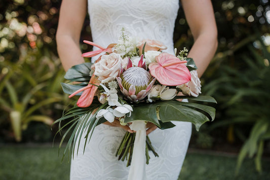 Ocean Song - Bridal Bouquet - Fernhouse Flowers Maui